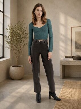 Wilfred - Green Sweater -Wool-Blend - Sm S
